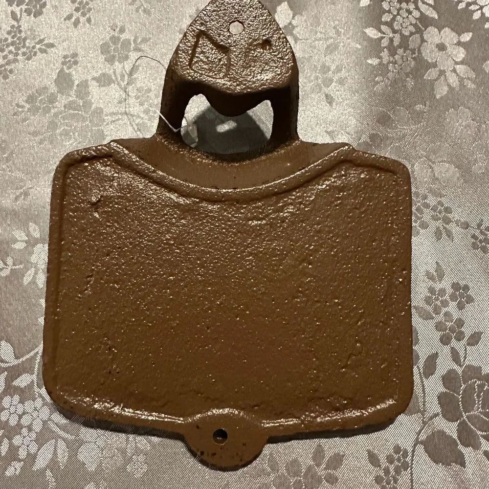 Cast iron wall mounted bottle opener dads garage man cave